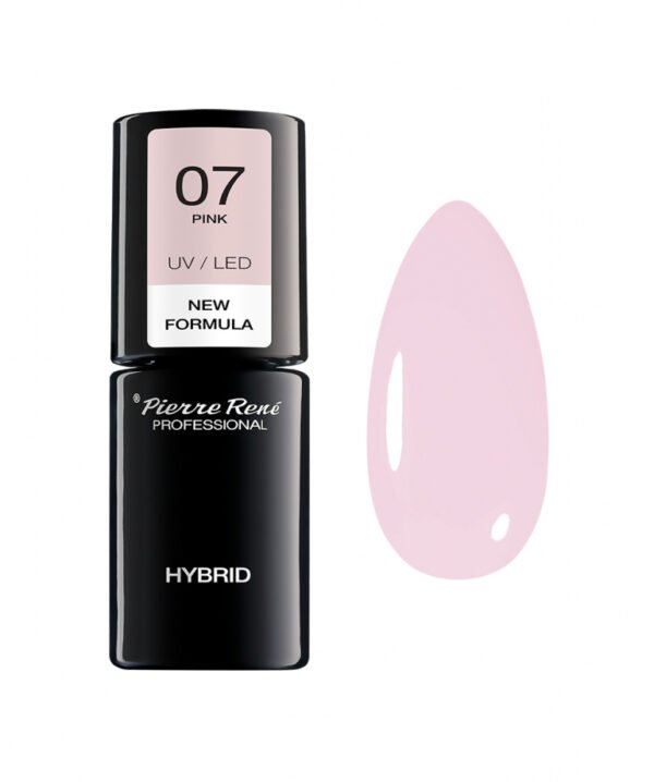 HYBRID COLOURED POLISH 07 PINK