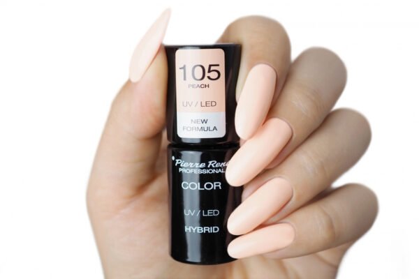 HYBRID COLOURED POLISH 105 PEACH - Image 2