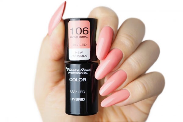 HYBRID COLOURED POLISH 106 LIVING CORAL - Image 2