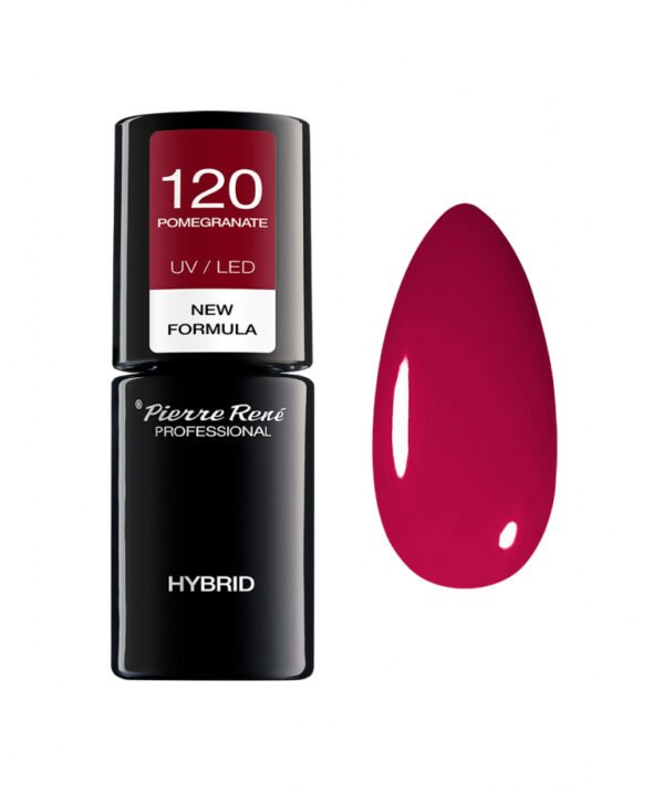 HYBRID COLOURED POLISH 120 POMEGRANATE