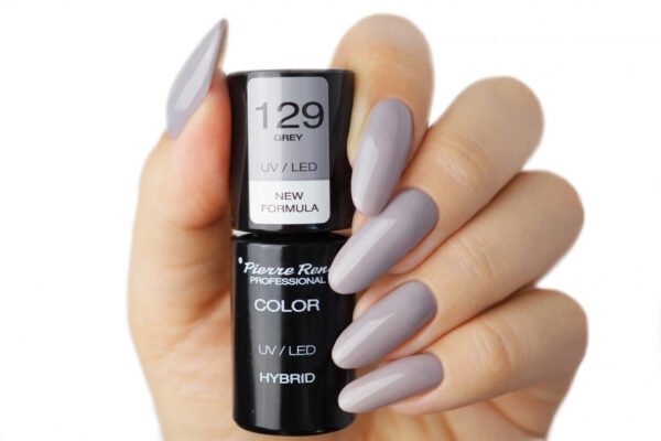 HYBRID COLOURED POLISH 129 GREY - Image 2