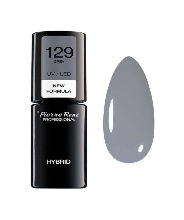 HYBRID COLOURED POLISH 129 GREY