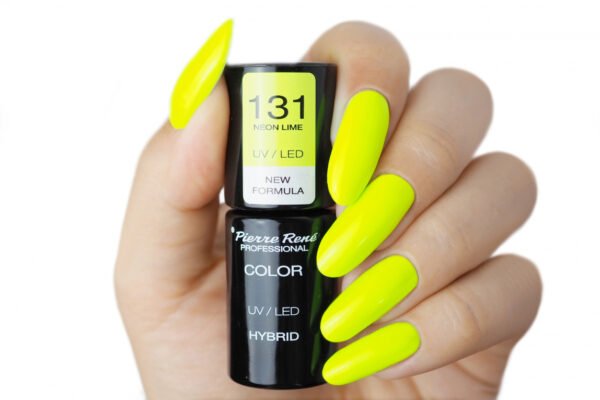 HYBRID COLOURED POLISH 131 NEON LIME - Image 2