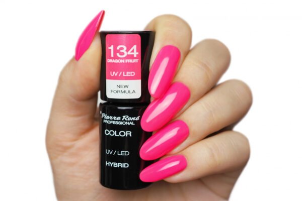 HYBRID COLOURED POLISH 134 DRAGON FRUIT - Image 2