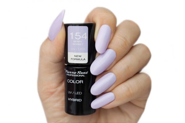 HYBRID COLOURED POLISH 154 BERRY SORBET - Image 2
