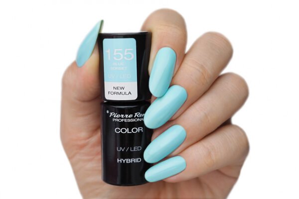 HYBRID COLOURED POLISH 155 BLUE SORBET - Image 2