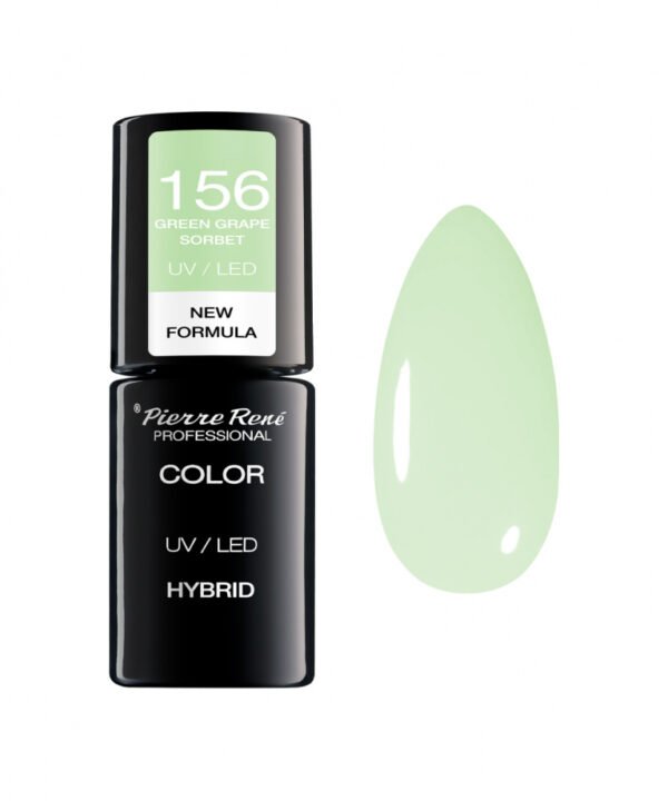 HYBRID COLOURED POLISH 156 GREEN GRAPE SORBET
