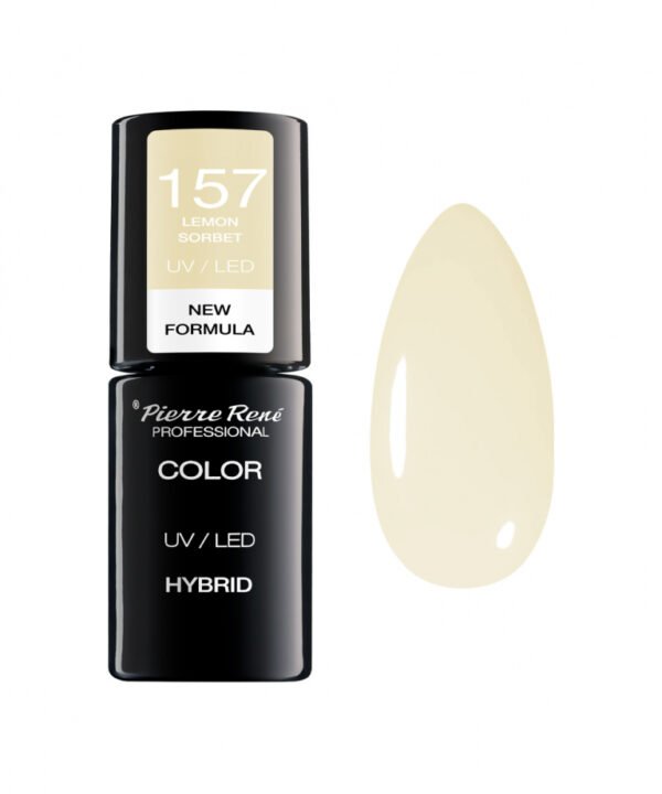HYBRID COLOURED POLISH 157 LEMON SORBET