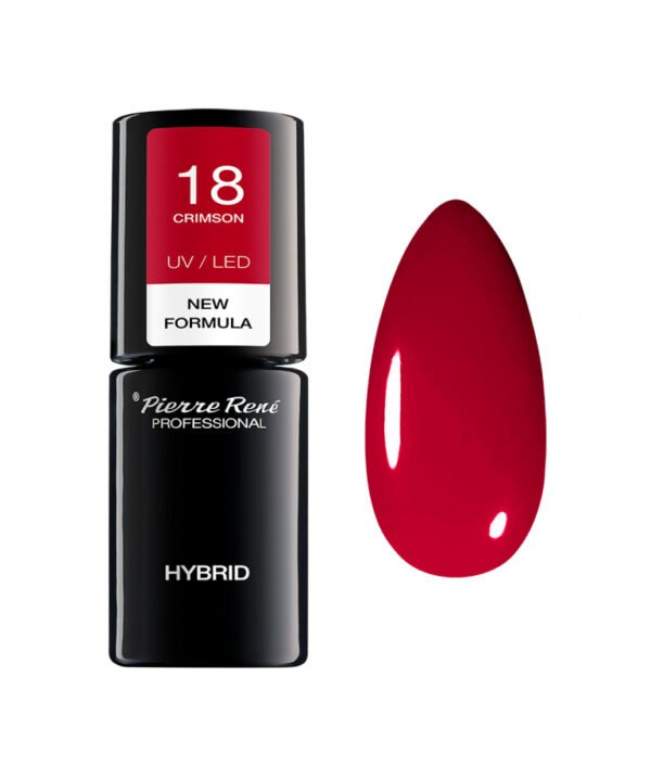 HYBRID COLOURED POLISH 18 CRIMSON