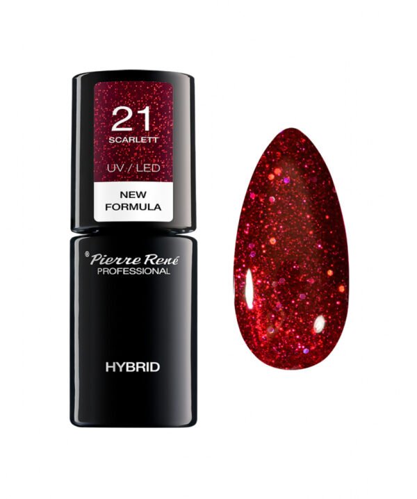 HYBRID COLOURED POLISH 21 SCARLETT - Image 2