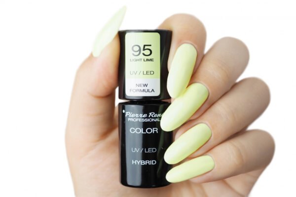 HYBRID COLOURED POLISH 95 LIGHT LIME - Image 2