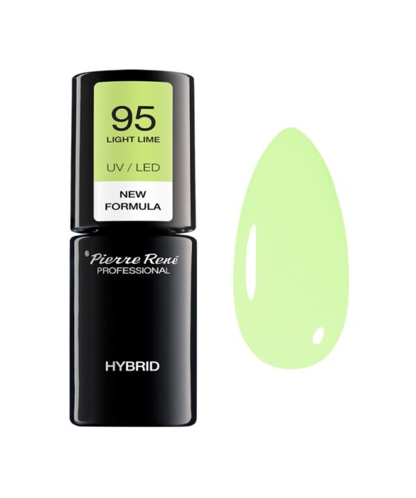 HYBRID COLOURED POLISH 95 LIGHT LIME