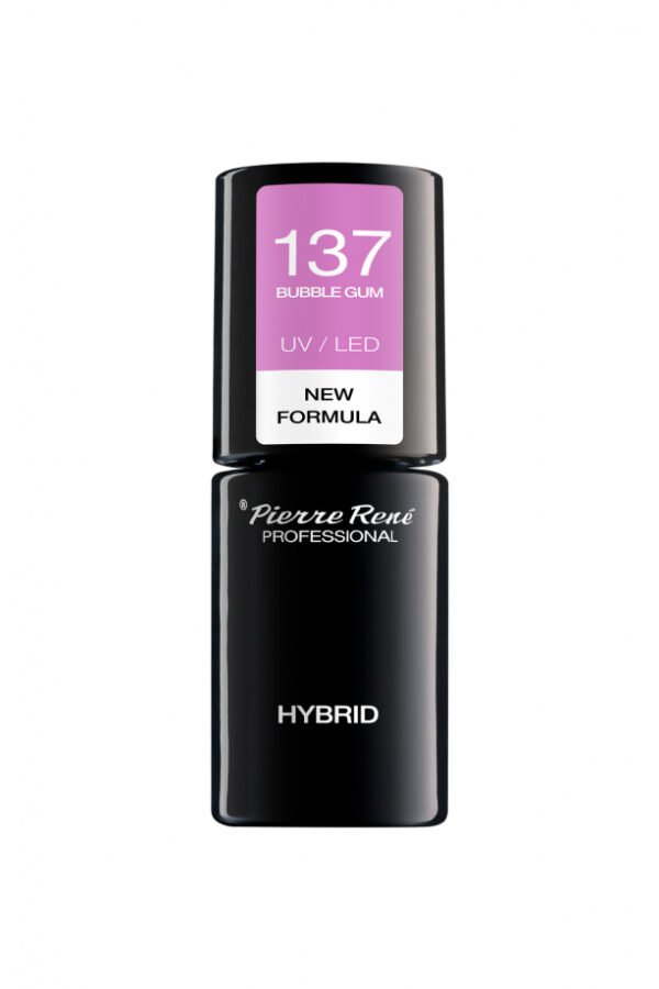 HYBRID COLOURED POLISH 137 BUBBLE GUM