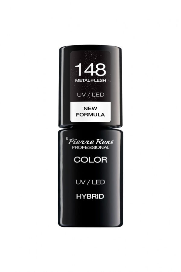 HYBRID COLOURED POLISH 148 METAL FLESH