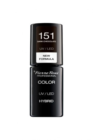 HYBRID COLOURED POLISH 151 DARK CHOCOLATE