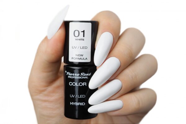 HYBRID COLOURED POLISH 01 WHITE - Image 2