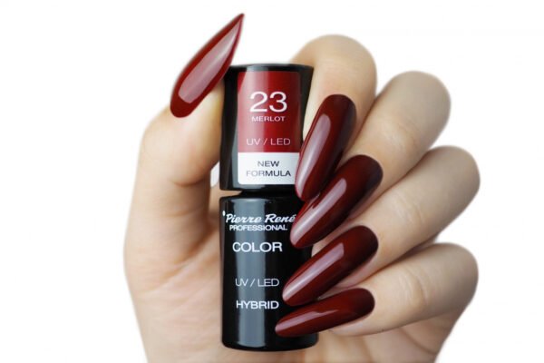 HYBRID COLOURED POLISH 23 MERLOT - Image 2