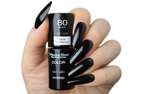 HYBRID COLOURED POLISH 80 BLACK - Image 2
