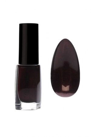 NAIL POLISH 381 METALIC BURGUNDY