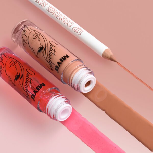 MIYOLICIOUS SMOOCH LIP TRIO NO. 01 BISCUIT - Image 3