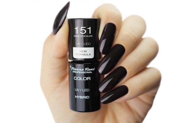 HYBRID COLOURED POLISH 151 DARK CHOCOLATE - Image 2