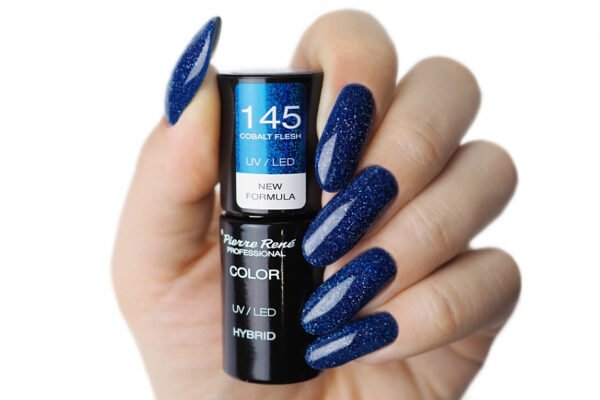HYBRID COLOURED POLISH 145 COBALT FLESH - Image 2